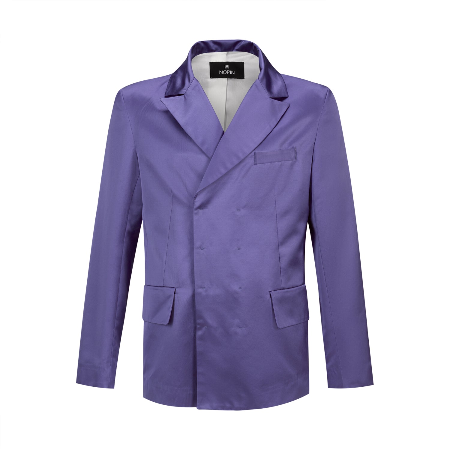 Satin Men Blazer