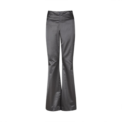 Satin Flare Pants