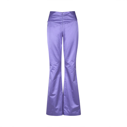 Satin Flare Pants