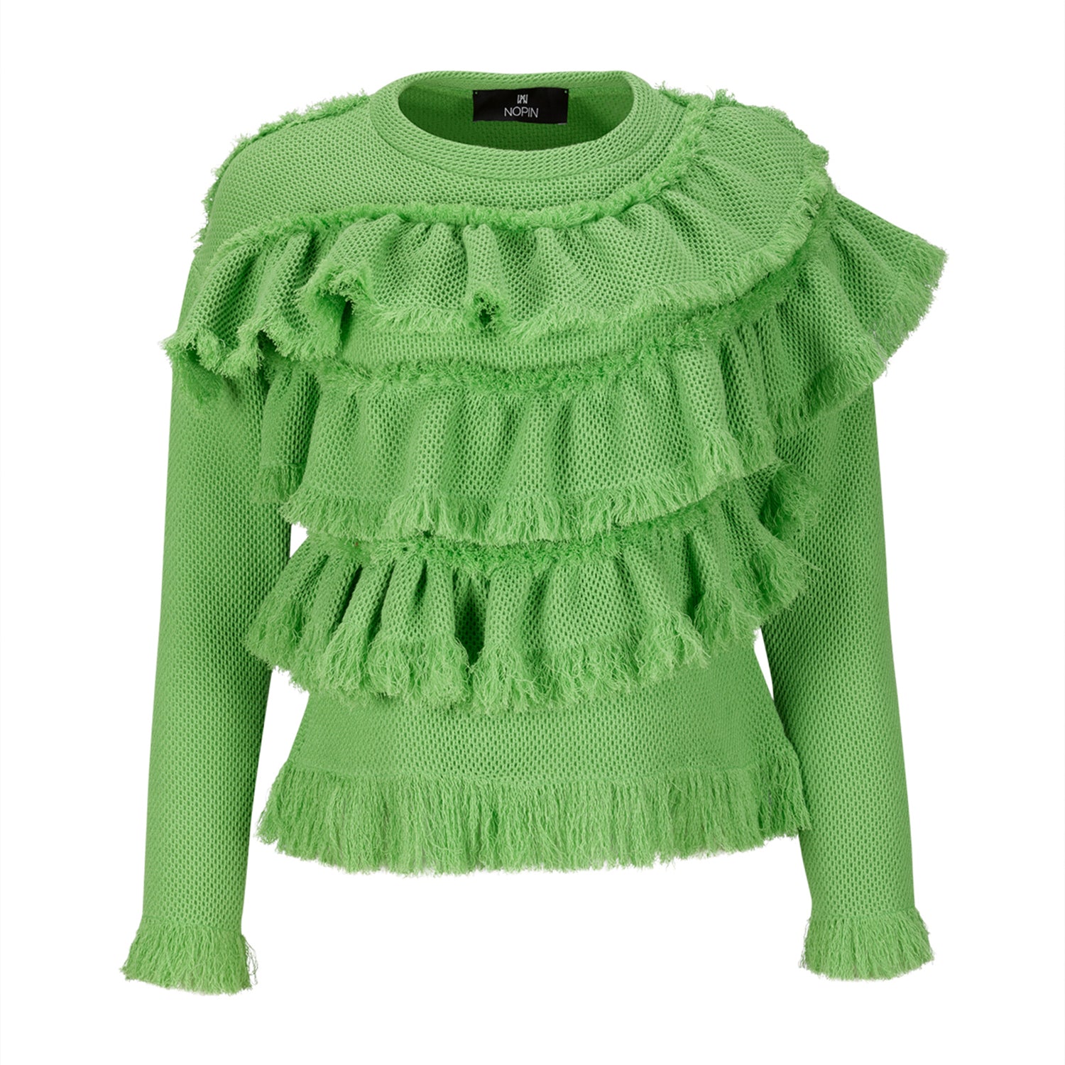 Knit Ruffled Sweater