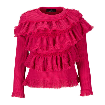 Knit Ruffled Sweater