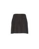 Pinstripe Pleated Skirt