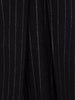 Pinstripe Pleated Skirt