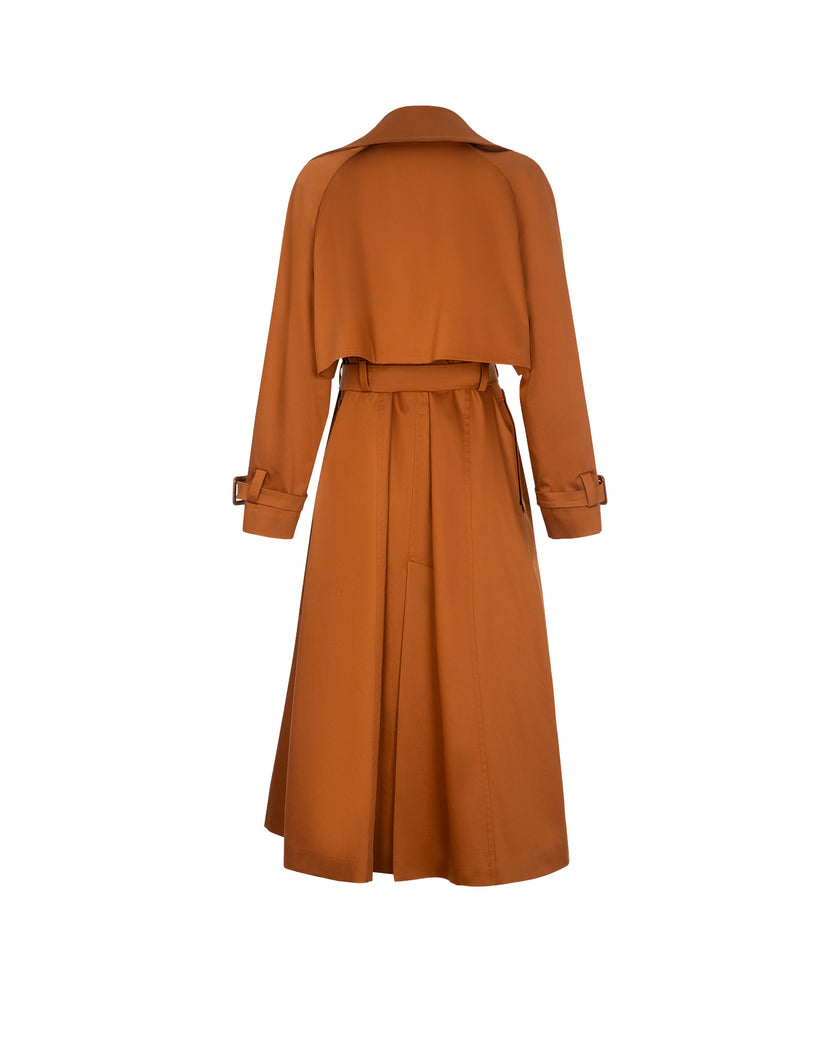 Oversized Trench-Coat with Belt