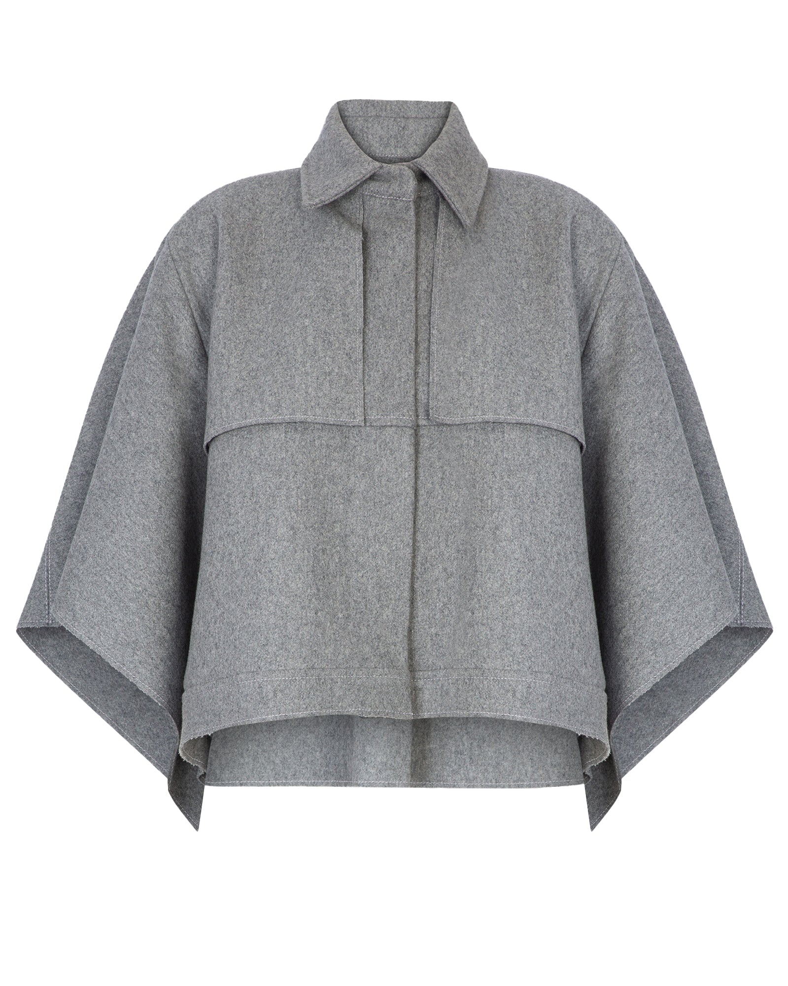 Wool Cape Coat