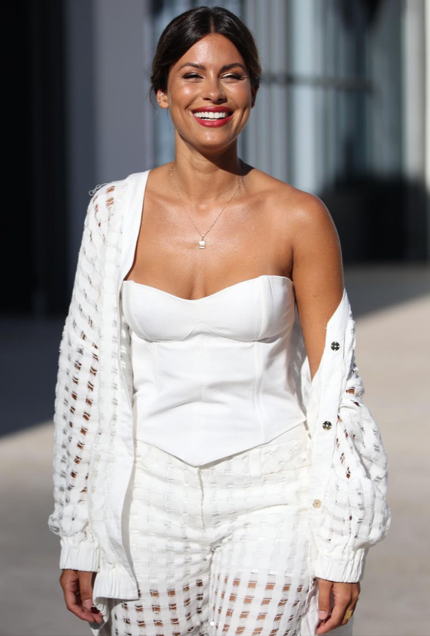 Lyocell and Linen Bandeau Corset