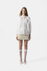 Ruffled Blouse with Bow