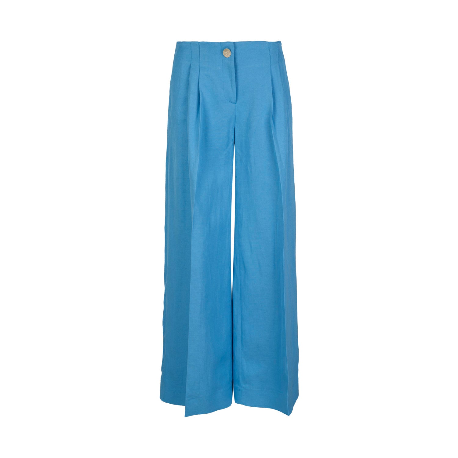 Lyocell and Linen Wide Pants