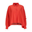 Ecocare Oversized Shirt with Ruffle