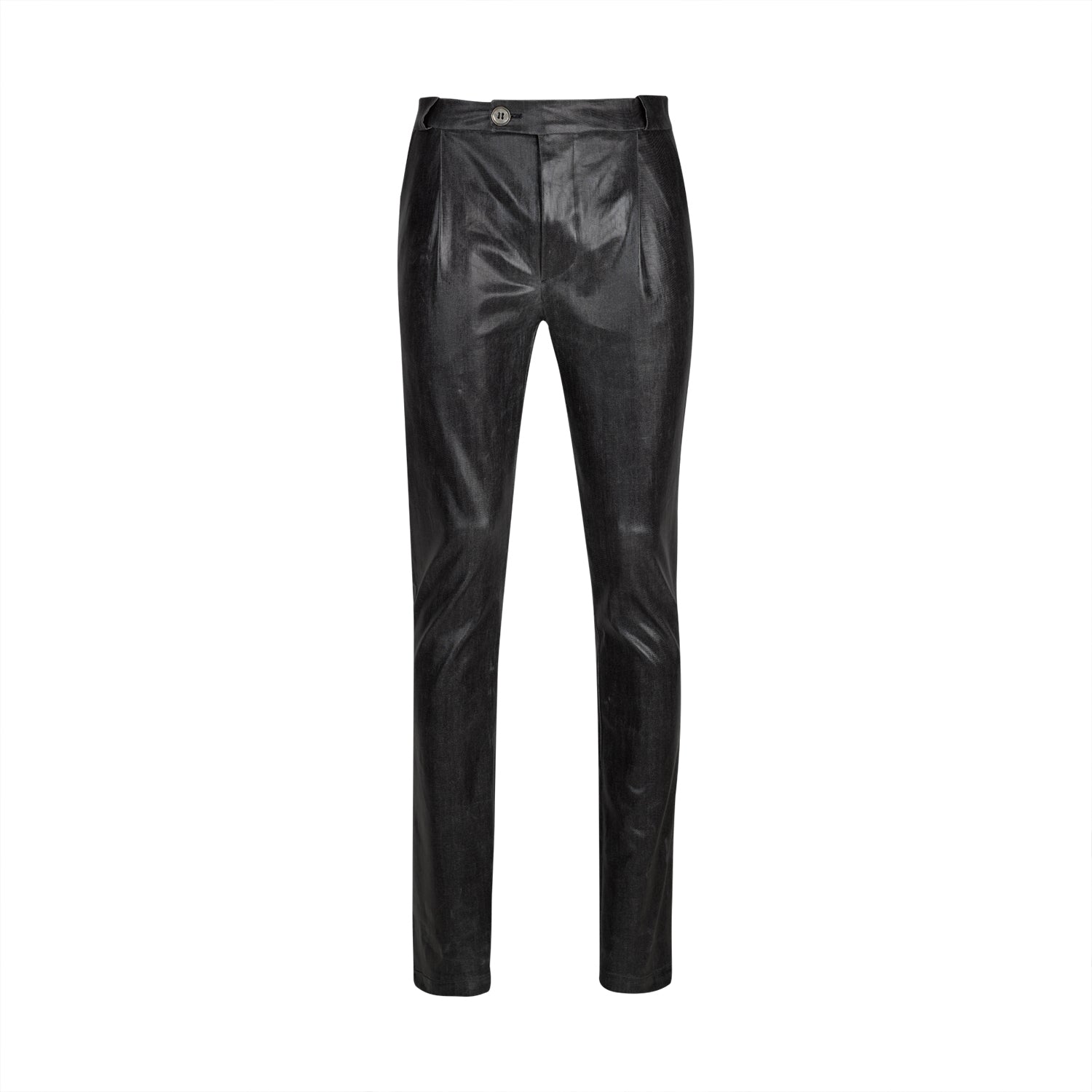 Denim Men Pants with Transparent Foil