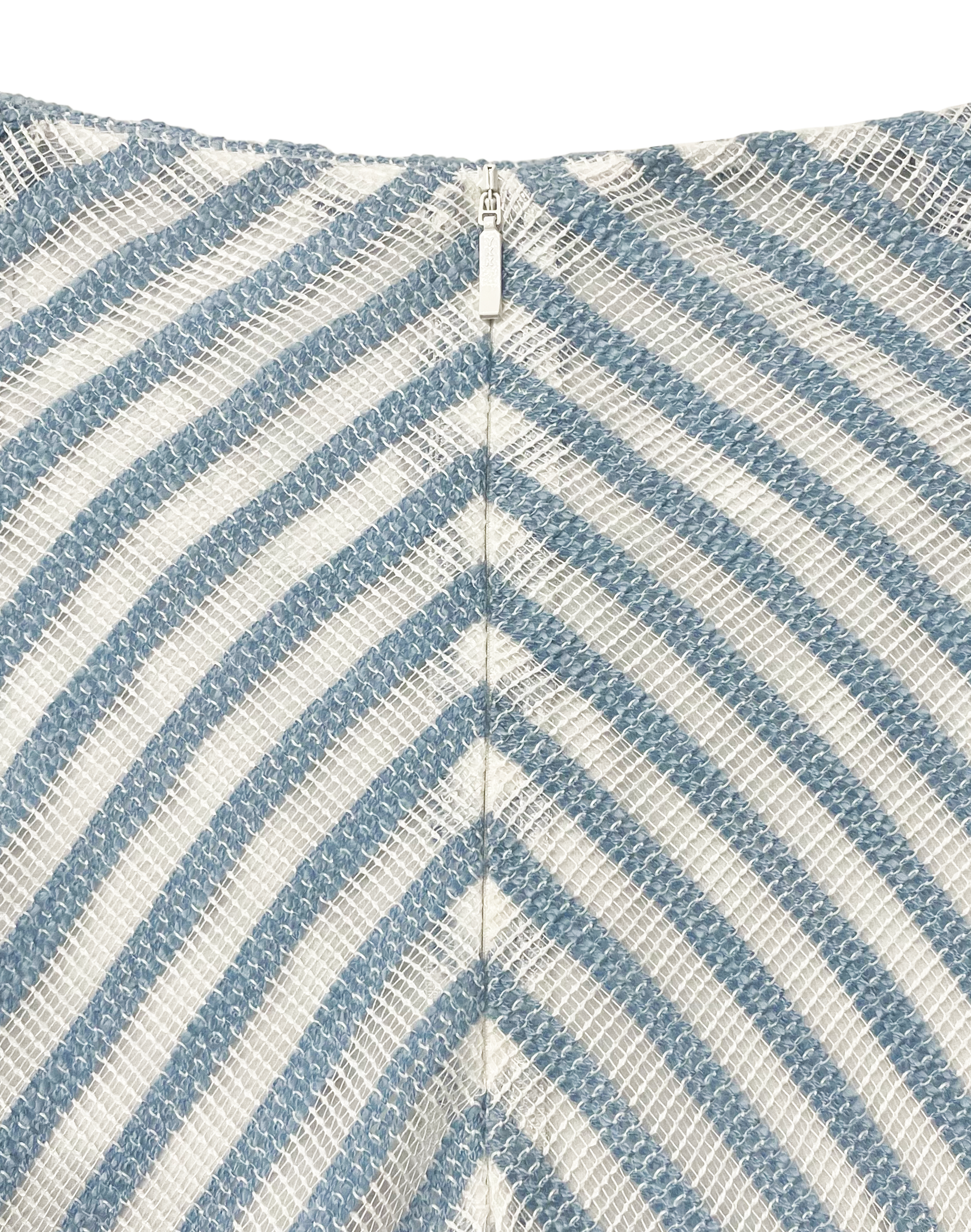 Striped Baby Blue and White Pants