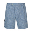 Cotton Men Blue Shorts