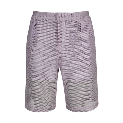 Mesh Shorts with Transparent Foil