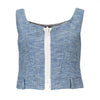 Cotton Vest with Zipper