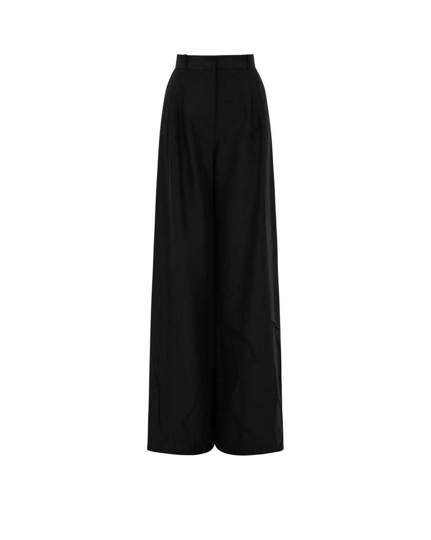 Wrinkled Large Pants