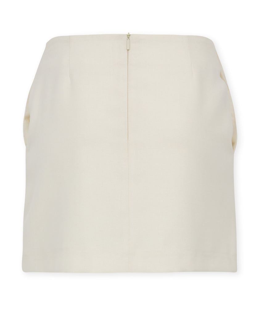 Handmade Flower Mini Skirt