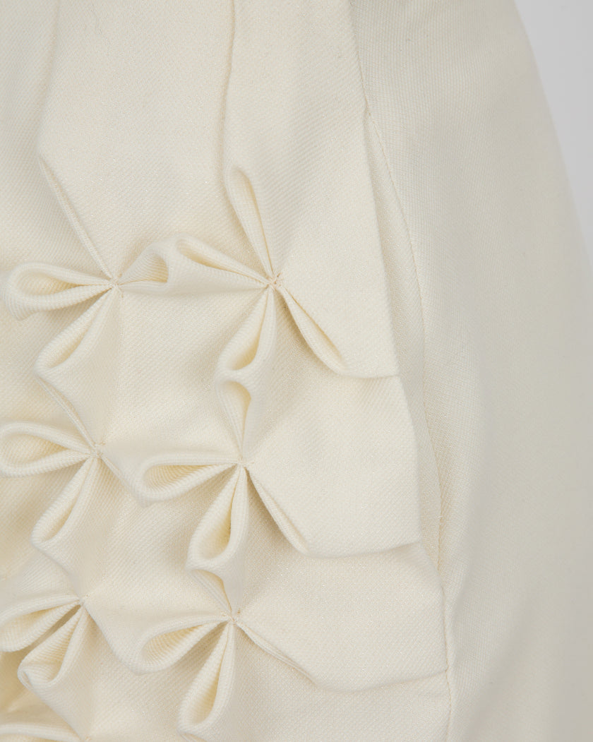 Handmade Flower Mini Skirt