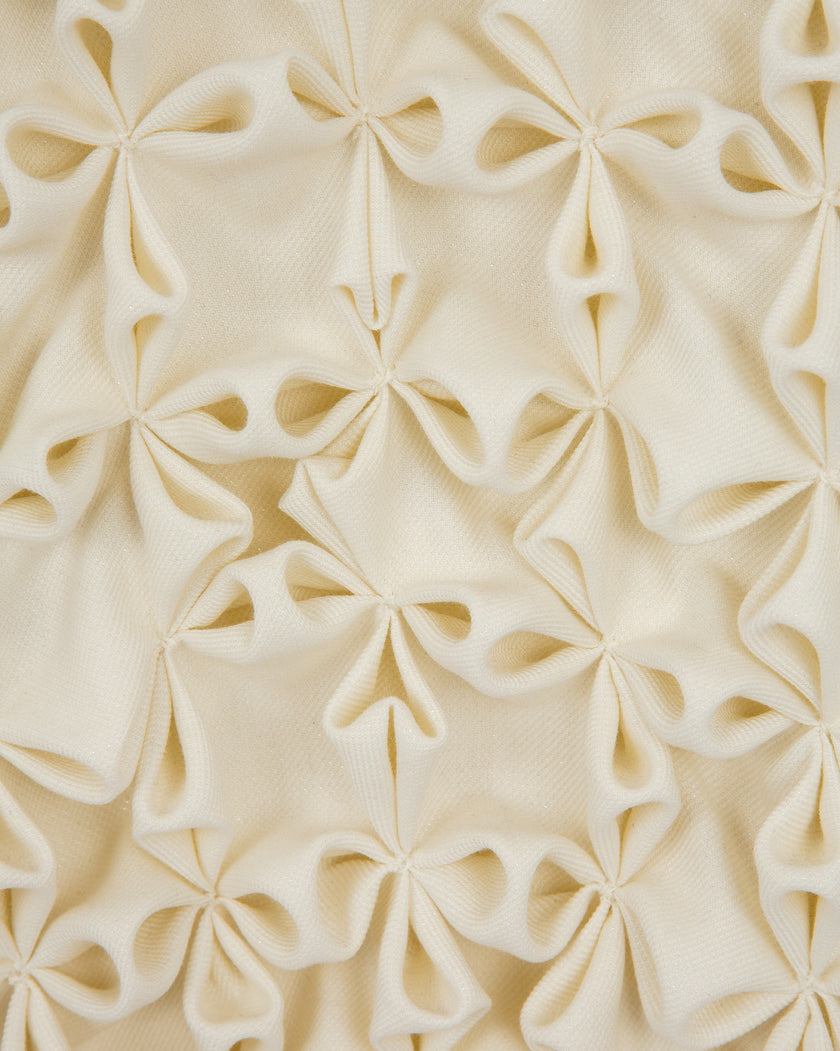 Handmade Flower Mini Skirt