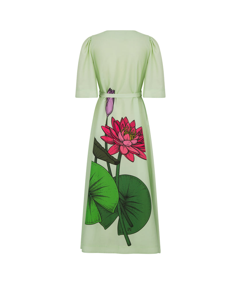 Floral Printed Long Dress