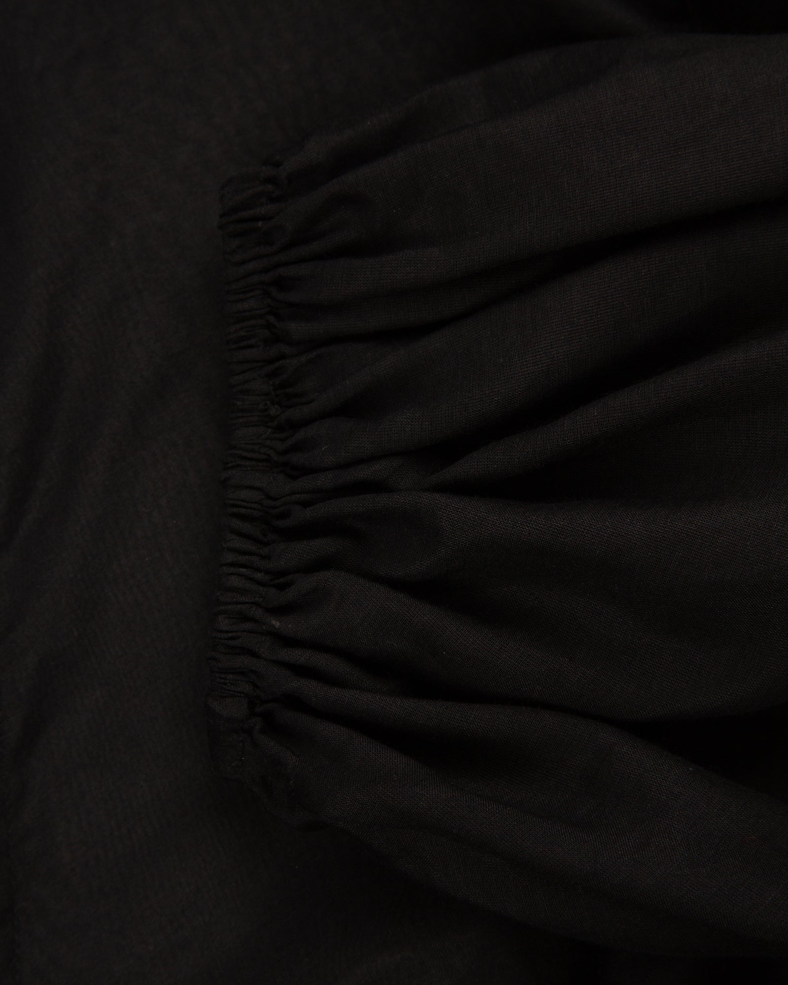 V-Neck Blouse with Evasé Ruffles