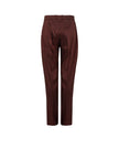 Maroon pants on a white background