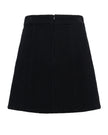 Black skirt on a white background