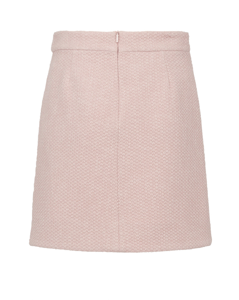 Pink skirt on a white background