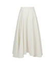 Evasé Midi Skirt with Pearls