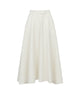 Evasé Midi Skirt with Pearls