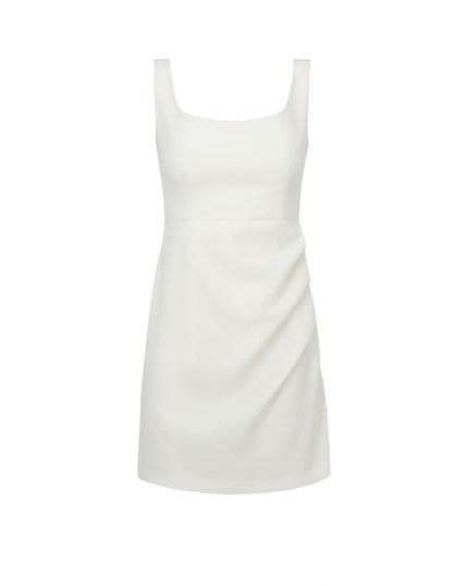 White dress on a white background