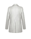 Light gray blazer on a white background