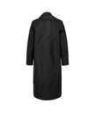 Black coat on a white background