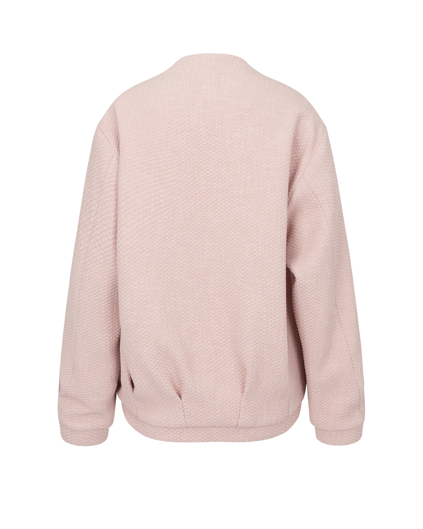 Pink jacket on a white background