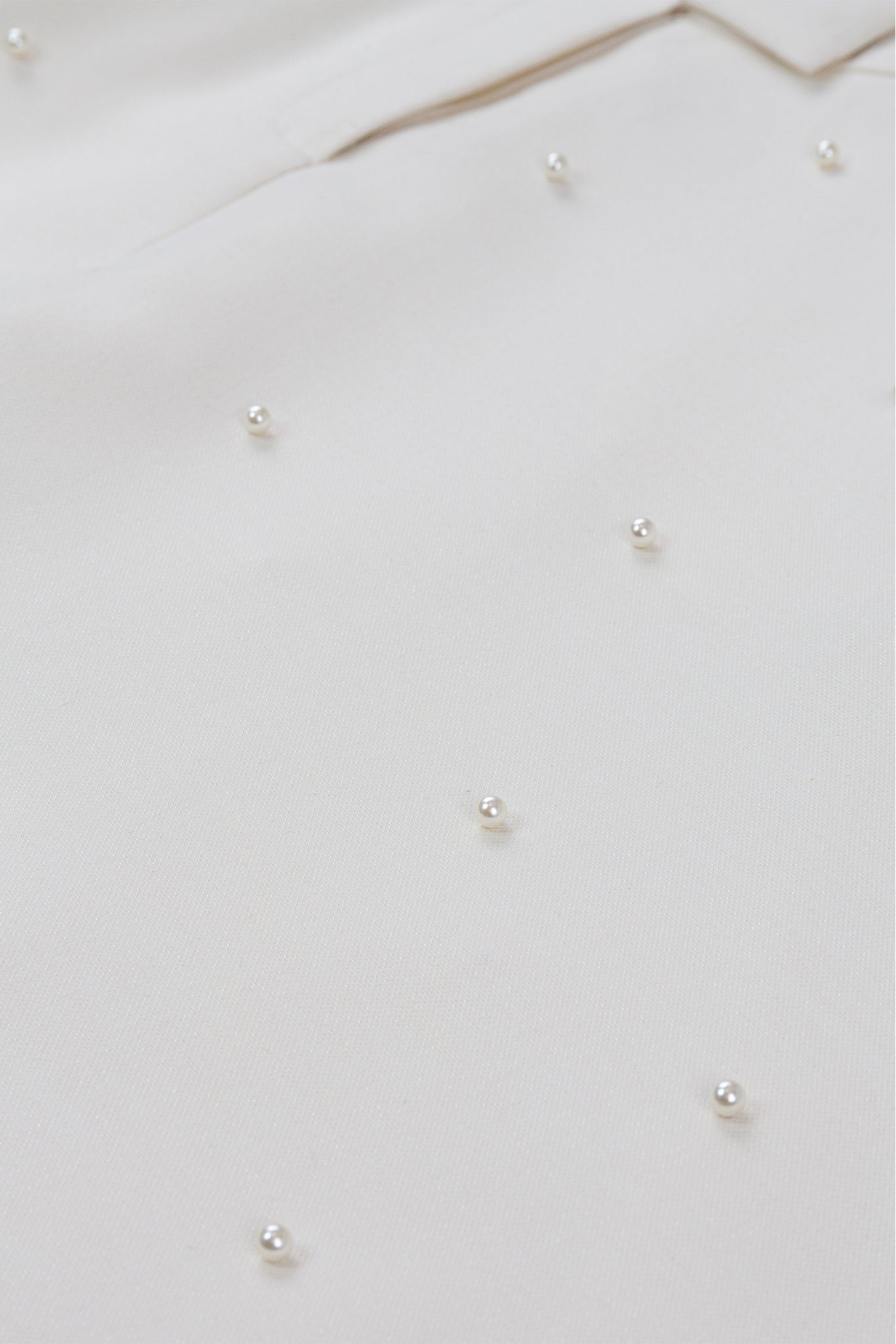 Evasé Midi Skirt with Pearls