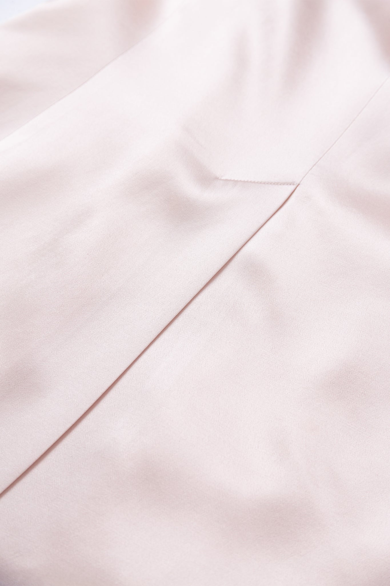 Satin Viscose Long Blazer