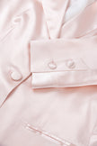 Satin Viscose Long Blazer