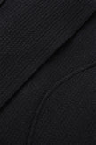 Close-up of black fabric texture
