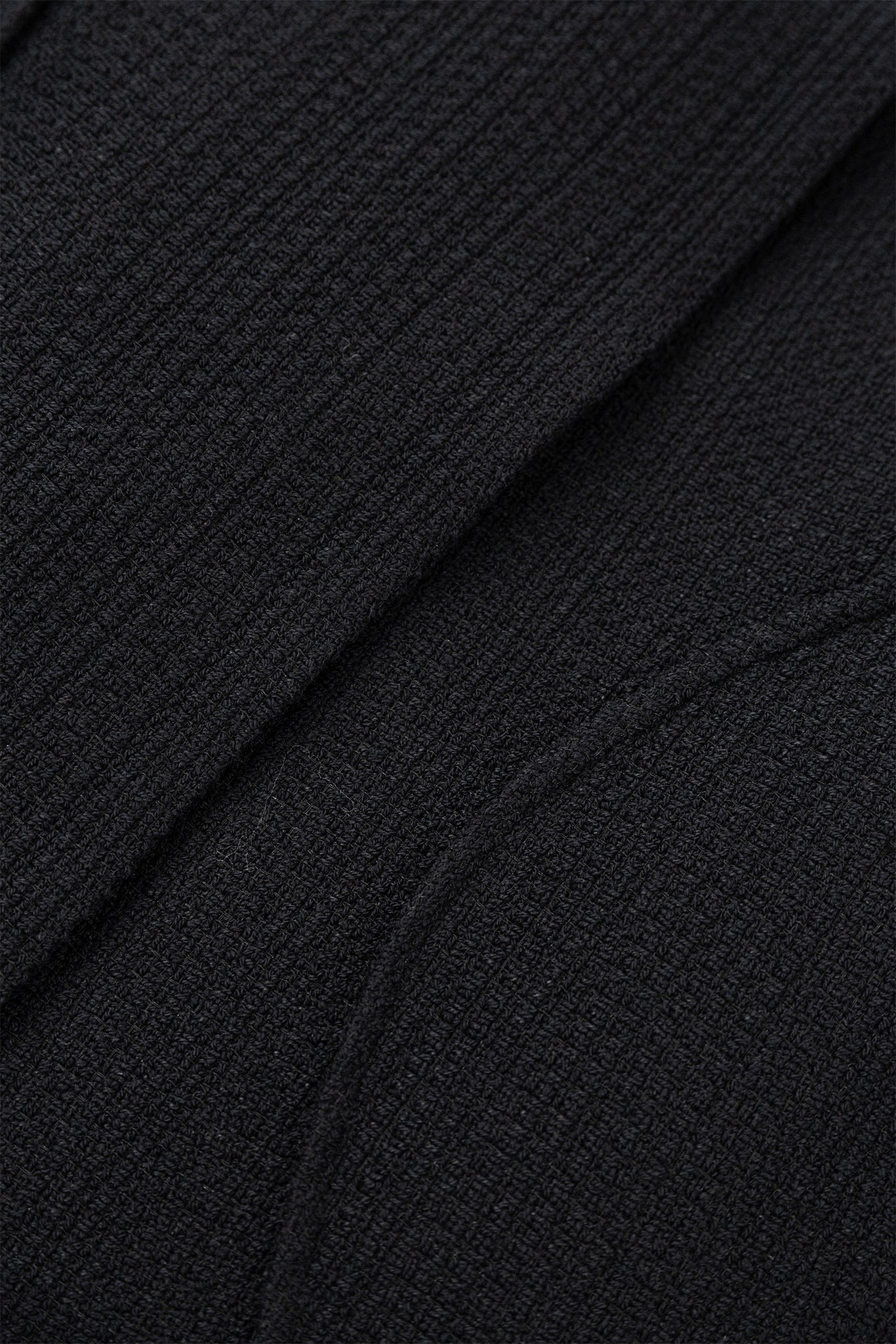 Close-up of black fabric texture